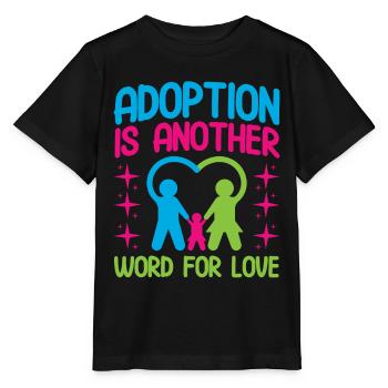 Adoptive parents Adoption of children Foster parents - Stanley/Stella MINI CREATOR Kids’ T-Shirt - black - Front - Mikhail (115cm)
