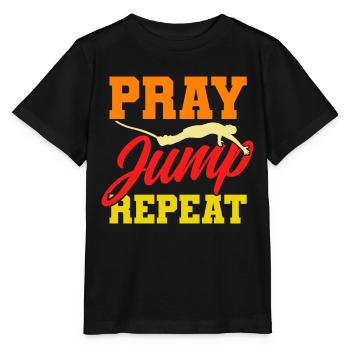 Bungee Jumping Bungee Hoppning Extremsport Gåva - T-shirt MINI CREATOR barn från Stanley/Stella - svart - Fram - Mikhail (115cm)
