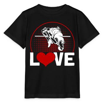 Saut à la perche Saut à la perche Cadeau - T-shirt bio MINI CREATOR Stanley/Stella Enfant - noir - Devant - Mikhail (115cm)
