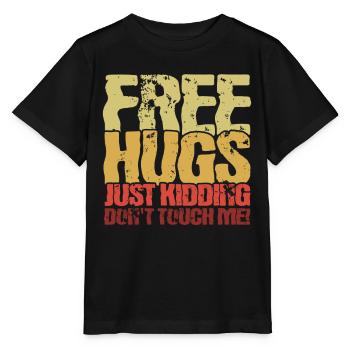 Irony Sarcastic Black Humor Gift - Stanley/Stella MINI CREATOR Kids’ T-Shirt - black - Front - Mikhail (115cm)