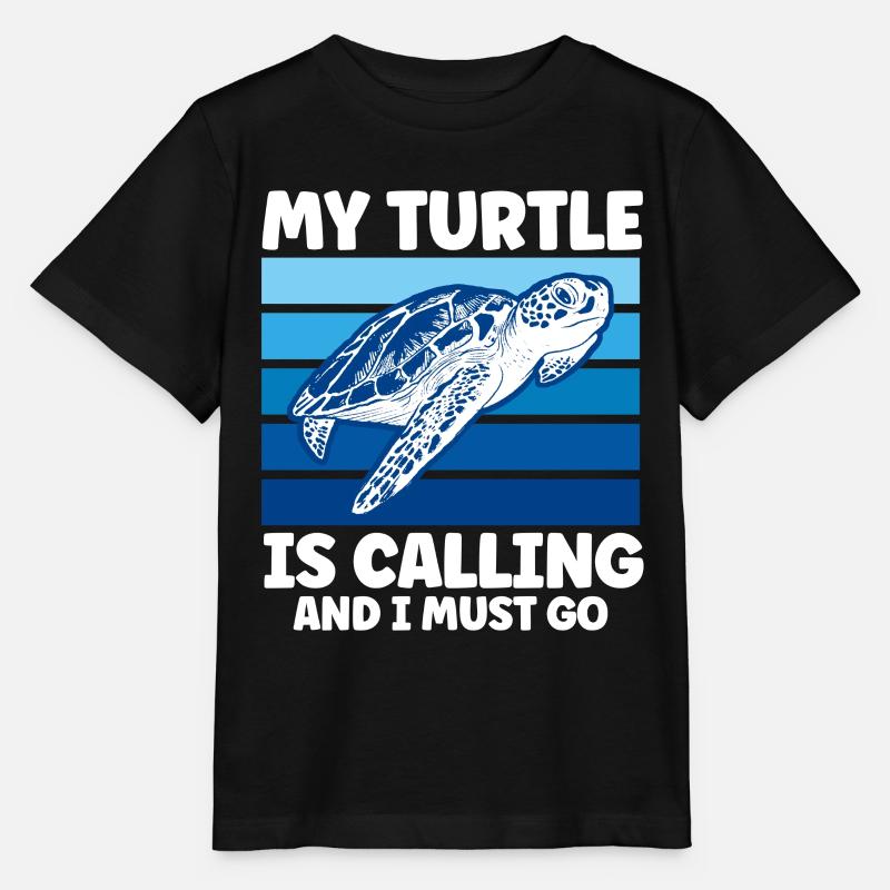 Schildkrötenhaltung Meeresschildkröte Schildkröten - Stanley/Stella Kinder T-Shirt MINI CREATOR  - Schwarz