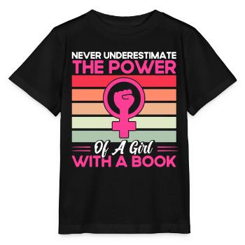 Droits des femmes Autonomisation féministe - T-shirt bio MINI CREATOR Stanley/Stella Enfant - noir - Devant - Mikhail (115cm)