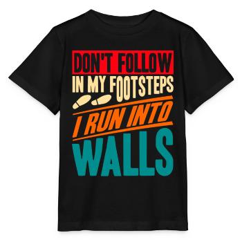 Sarcastic Black Humor Irony Gift - Stanley/Stella MINI CREATOR Kids’ T-Shirt - black - Front - Mikhail (115cm)