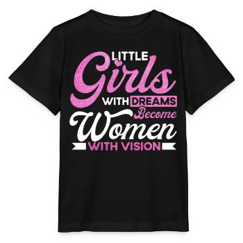 Feministisch Gleichberechtigung der Geschlechter F - Stanley/Stella Kinder T-Shirt MINI CREATOR  - Schwarz - Vorne - Mikhail (115cm)