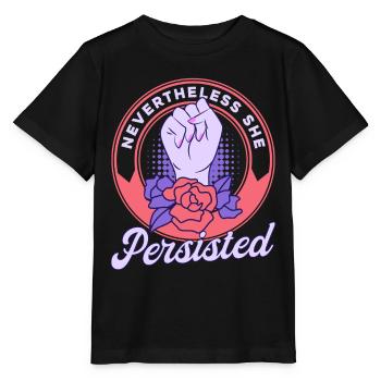 Droits des femmes Autonomisation féministe - T-shirt bio MINI CREATOR Stanley/Stella Enfant - noir - Devant - Mikhail (115cm)