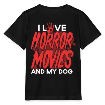 Horrorfilm Gruselfilm Horrorfilm Geschenk - Stanley/Stella Kinder T-Shirt MINI CREATOR  - Schwarz - Vorne - Mikhail (115cm)