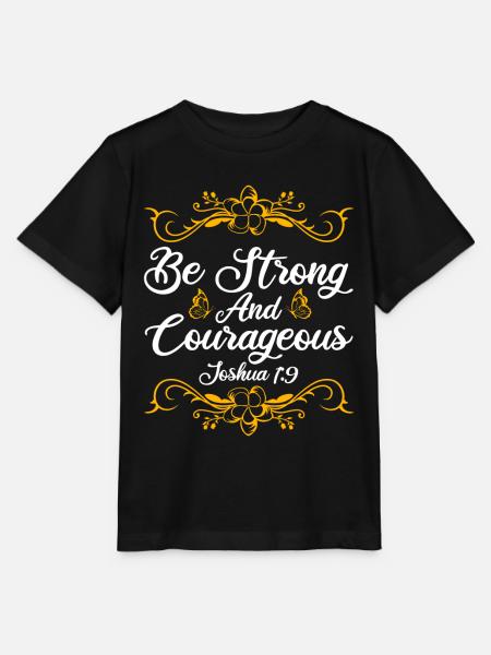 Christlich Religiös Bibelvers Geschenk - Stanley/Stella Kinder T-Shirt MINI CREATOR - Schwarz