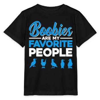 Seevogel Blaufußtölpel Tölpel Geschenk - Stanley/Stella Kinder T-Shirt MINI CREATOR  - Schwarz - Vorne - Mikhail (115cm)