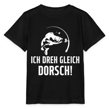 Je Suis Sur Le Point De Tourner La Morue Pêcheur - T-shirt bio MINI CREATOR Stanley/Stella Enfant - noir - Devant - Mikhail (115cm)