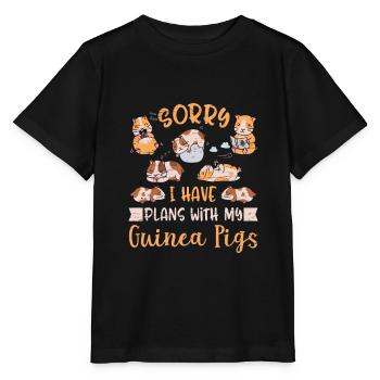 Entschuldigung, Ich Habe Pläne Mit Meinen - Stanley/Stella Kinder T-Shirt MINI CREATOR  - Schwarz - Vorne - Mikhail (115cm)