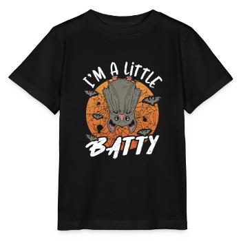Creepy Creepy Witch Bat Halloween - Stanley/Stella MINI CREATOR Kids’ T-Shirt - black - Front - Mikhail (115cm)