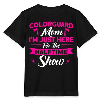 Colorguard Mom ici pour le spectacle de la mi-temps Fahnenwac - T-shirt bio MINI CREATOR Stanley/Stella Enfant - noir - Devant - Mikhail (115cm)