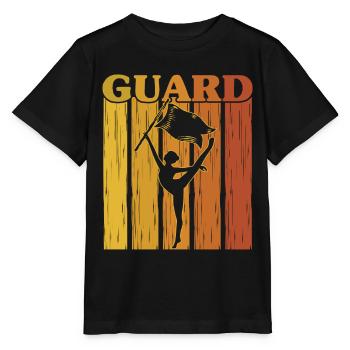 Cadeau de garde de drapeau de garde - T-shirt bio MINI CREATOR Stanley/Stella Enfant - noir - Devant - Mikhail (115cm)