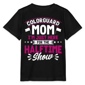 Colorguard Mom ici pour le spectacle de la mi-temps Fahnenwac - T-shirt bio MINI CREATOR Stanley/Stella Enfant - noir - Devant - Mikhail (115cm)