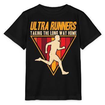 Ultramarathon Runner Ultramarathon Trail Running Ges - Stanley/Stella MINI CREATOR Kids’ T-Shirt - black - Front - Mikhail (115cm)