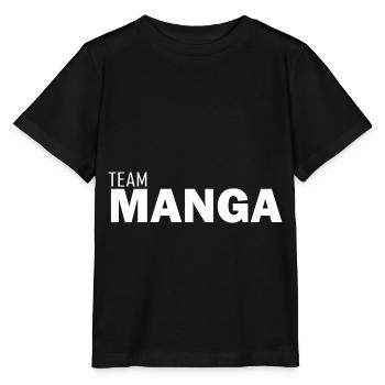 Manga - Stanley/Stella MINI CREATOR Kids’ T-Shirt - black - Front - Mikhail (115cm)