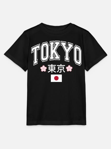 Tokio - Stanley/Stella Kinder T-Shirt MINI CREATOR - Schwarz