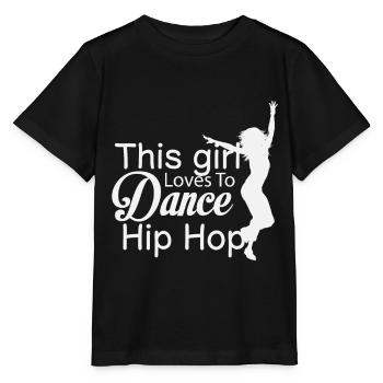 Juste une fille qui aime le hip-hop - T-shirt bio MINI CREATOR Stanley/Stella Enfant - noir - Devant - Mikhail (115cm)