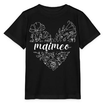 Meilleur Maimeo. Cadeau Maimeo - T-shirt bio MINI CREATOR Stanley/Stella Enfant - noir - Devant - Mikhail (115cm)