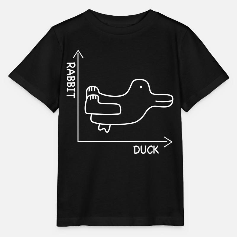 illusion d'optique - T-shirt bio MINI CREATOR Stanley/Stella Enfant - noir
