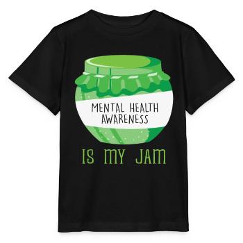 Mental Health Awareness ist meine Jam Mental Illness - Stanley/Stella Kinder T-Shirt MINI CREATOR  - Schwarz - Vorne - Mikhail (115cm)