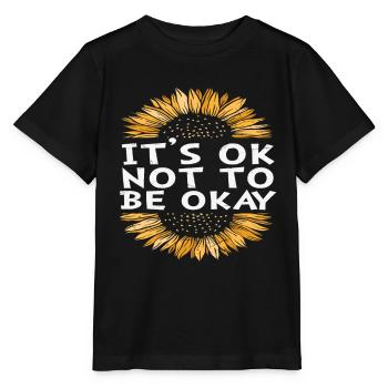 Take Of Care Yourself Self Care Quotes - Stanley/Stella MINI CREATOR Kids’ T-Shirt - black - Front - Mikhail (115cm)