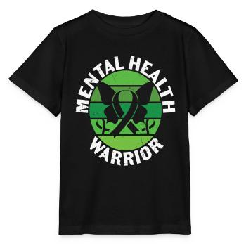 Normalisierung der Therapie Psychische Gesundheit Angelegenheiten - Stanley/Stella Kinder T-Shirt MINI CREATOR  - Schwarz - Vorne - Mikhail (115cm)