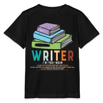 Autorenzitate - Stanley/Stella Kinder T-Shirt MINI CREATOR  - Schwarz - Vorne - Mikhail (115cm)