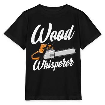 Citations de Wood Whisperer - T-shirt bio MINI CREATOR Stanley/Stella Enfant - noir - Devant - Mikhail (115cm)