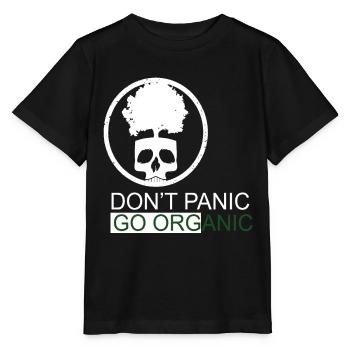 Ne paniquez pas Allez Bio Citations Bio - T-shirt bio MINI CREATOR Stanley/Stella Enfant - noir - Devant - Mikhail (115cm)