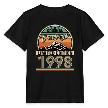 1998 - Stanley/Stella MINI CREATOR Kids’ T-Shirt - black - Front - Mikhail (115cm)