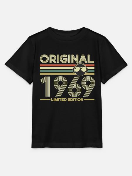 1969 - Stanley/Stella Kinder T-Shirt MINI CREATOR  - Schwarz