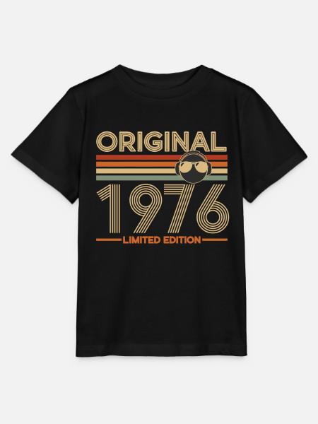 1976 - Stanley/Stella Kinder T-Shirt MINI CREATOR - Schwarz
