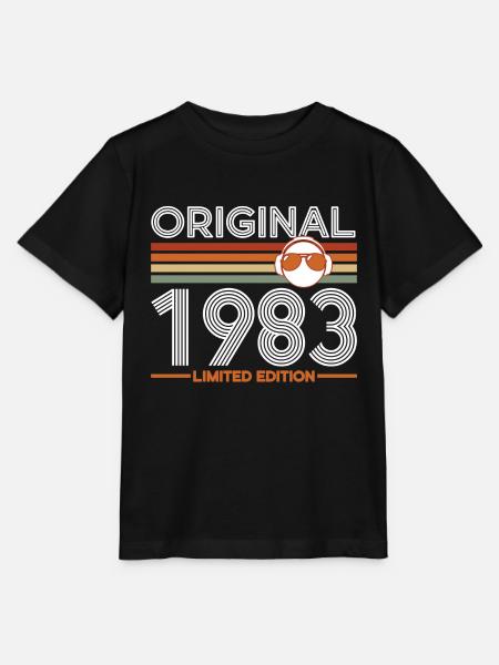 1983 - Stanley/Stella MINI CREATOR Kids’ T-Shirt - black