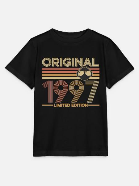 1997 - Stanley/Stella Kinder T-Shirt MINI CREATOR  - Schwarz