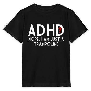 ADHD - Stanley/Stella MINI CREATOR Kids’ T-Shirt - black - Front - Mikhail (115cm)