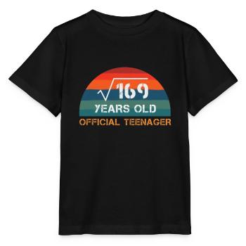 13e anniversaire - Bday, amateur de mathématiques officiel pour adolescents - T-shirt bio MINI CREATOR Stanley/Stella Enfant - noir - Devant - Mikhail (115cm)