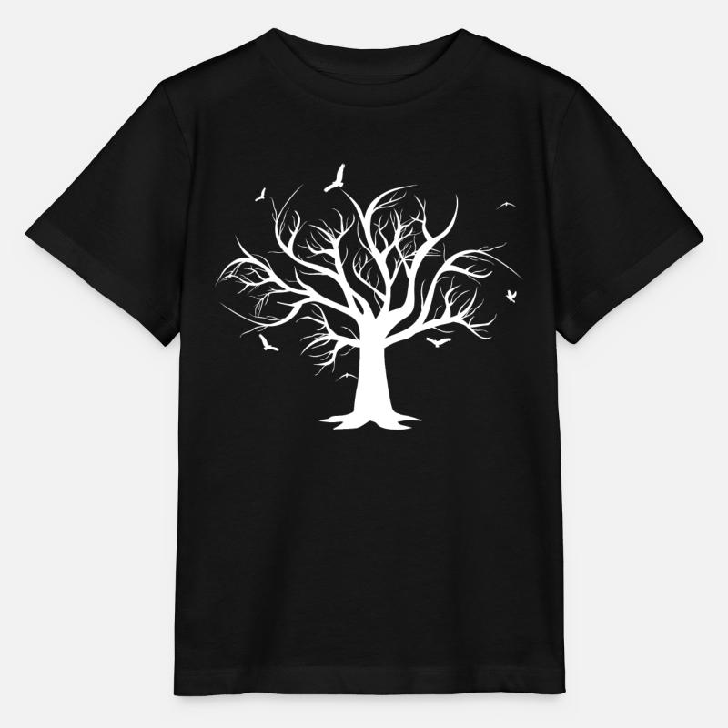 Arbre - T-shirt bio MINI CREATOR Stanley/Stella Enfant - noir