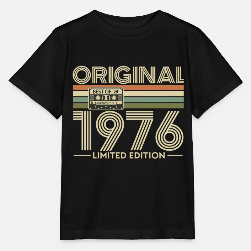 1976 - Stanley/Stella Kinder T-Shirt MINI CREATOR - Schwarz