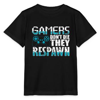 Game Gaming Gamer - Stanley/Stella Kinder T-Shirt MINI CREATOR  - Schwarz - Vorne - Mikhail (115cm)
