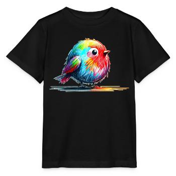 Birdie - Stanley/Stella MINI CREATOR Kids’ T-Shirt - black - Front - Mikhail (115cm)