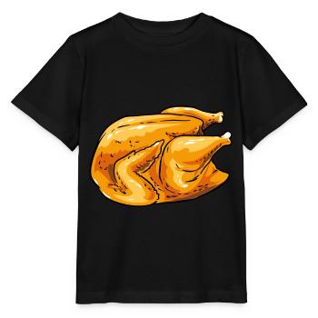BBQ Broiler Poulet rôtis Poulets Grills Hendl Poulet - T-shirt bio MINI CREATOR Stanley/Stella Enfant - noir - Devant - Mikhail (115cm)
