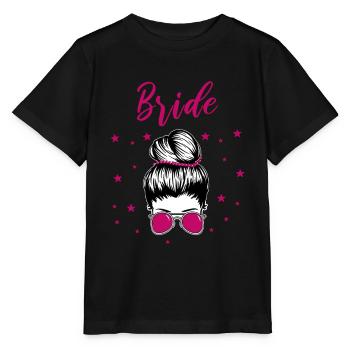 Braut - Stanley/Stella Kinder T-Shirt MINI CREATOR  - Schwarz - Vorne - Mikhail (115cm)