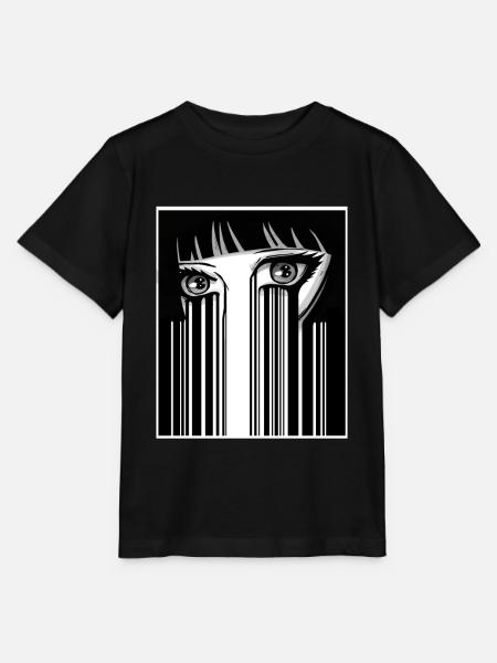 Anime Augen Japan - Stanley/Stella Kinder T-Shirt MINI CREATOR  - Schwarz