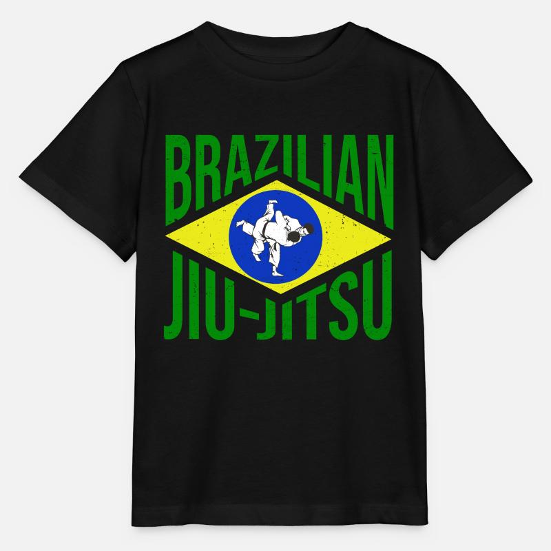 Jiu-Jitsu brésilien BJJ - T-shirt bio MINI CREATOR Stanley/Stella Enfant - noir