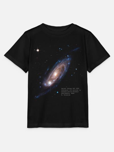 Spiral Galaxy UGC 2885 - Stanley/Stella Kinder T-Shirt MINI CREATOR - Schwarz