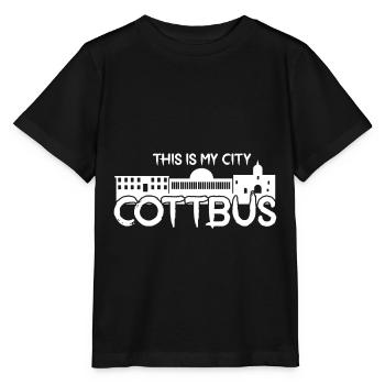 Cottbus - My City - - Home - Stanley/Stella MINI CREATOR Kids’ T-Shirt - black - Front - Mikhail (115cm)