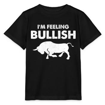 Je me sens optimiste - T-shirt bio MINI CREATOR Stanley/Stella Enfant - noir - Devant - Mikhail (115cm)