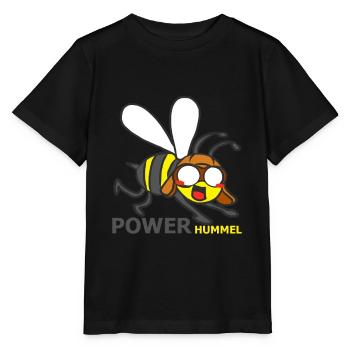 HUMMEL - Stanley/Stella Kinder T-Shirt MINI CREATOR  - Schwarz - Vorne - Mikhail (115cm)