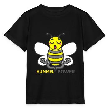 HUMMEL - Stanley/Stella Kinder T-Shirt MINI CREATOR  - Schwarz - Vorne - Mikhail (115cm)